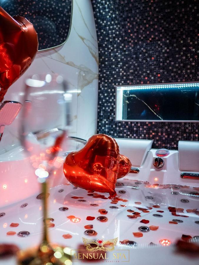 Appartement Sensual Spa- Jacuzzi Hammam Terrasse *